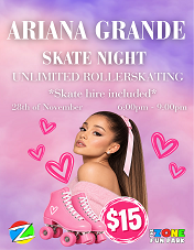 Ariana Grande Skate Night