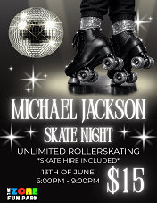 Micheal Jackson Skate Night